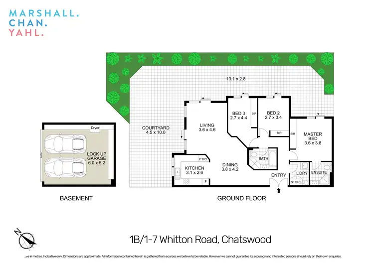 Floorplan of Homely unit listing, 1B/1-7 Whitton Road, Chatswood NSW 2067
