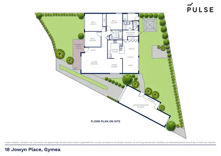Floorplan of Homely house listing, 18 Jowyn Place, Gymea NSW 2227