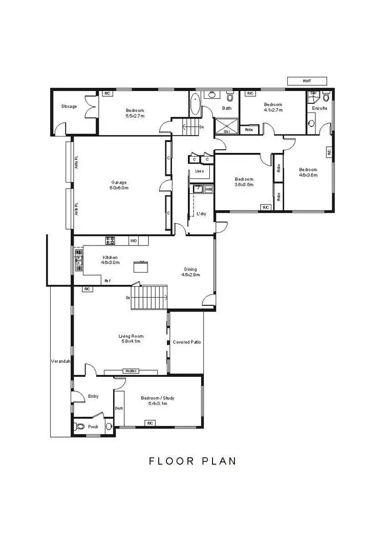 Floorplan of Homely house listing, 3A Rivington Grove, Tusmore SA 5065