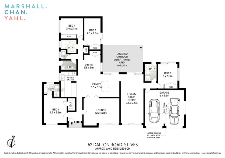 Floorplan of Homely house listing, 62 Dalton Road, St Ives NSW 2075
