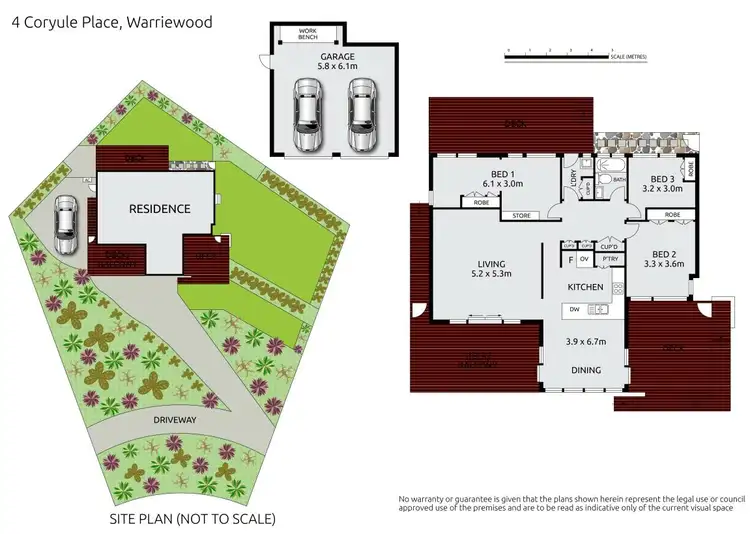 Floorplan of Homely house listing, 4 Coryule Place, Warriewood NSW 2102