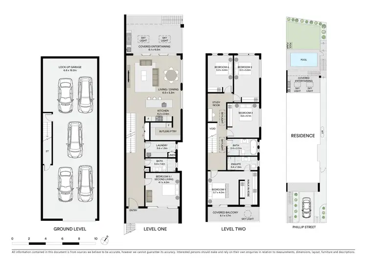 Floorplan of Homely semi-detached listing, 8 Phillip Street, Blakehurst NSW 2221