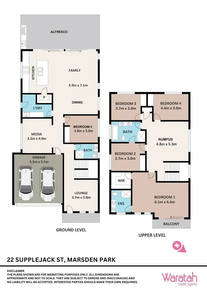 Floorplan of Homely house listing, 22 Supplejack Street, Marsden Park NSW 2765