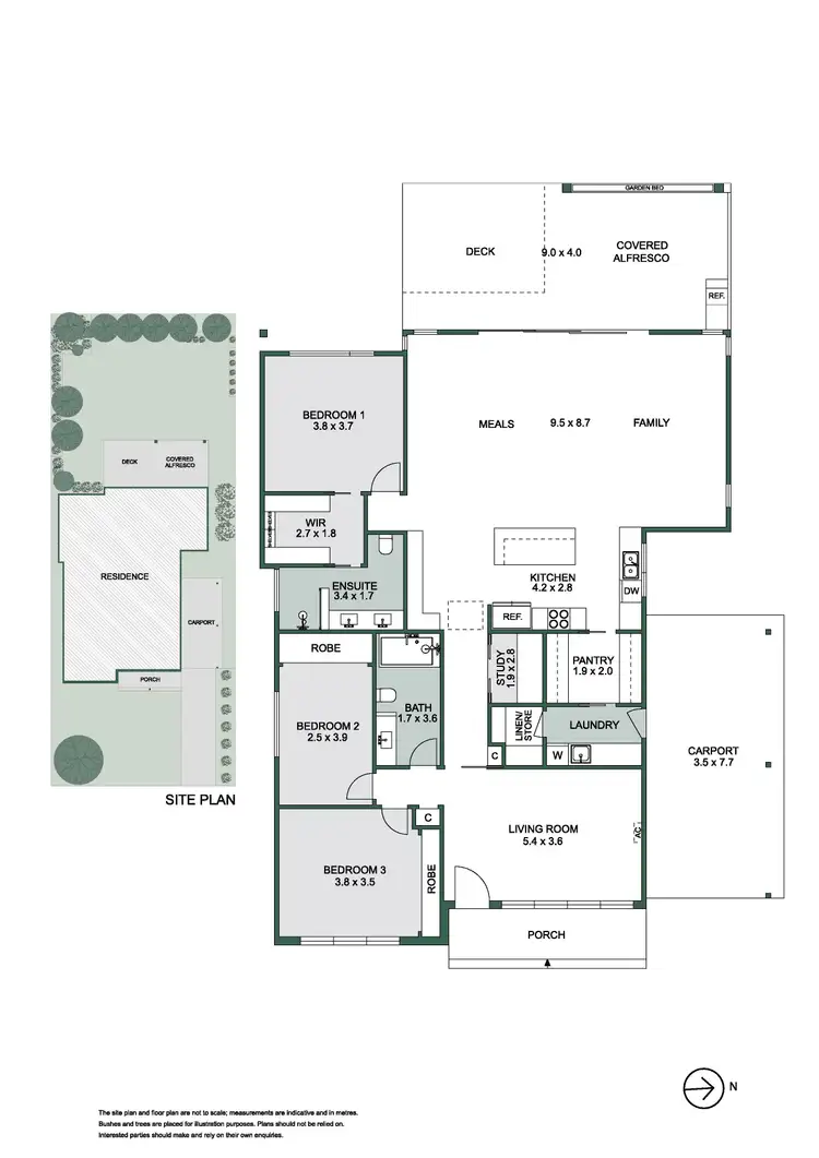 Floorplan of Homely house listing, 18 Martin Street, Rosebud VIC 3939