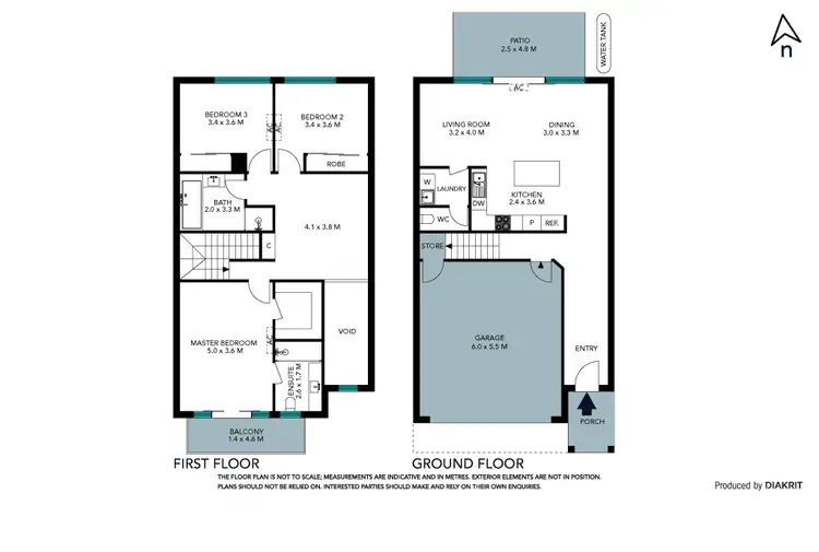 Floorplan of Homely townhouse listing, 13 Duke Street, Epping VIC 3076