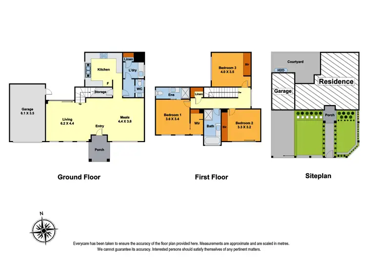 Floorplan of Homely townhouse listing, 1/16 Pleasant Road, Thomastown VIC 3074