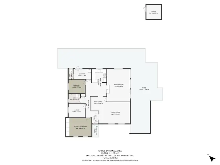 Floorplan of Homely house listing, 19 Hibiscus Road, Maddington WA 6109