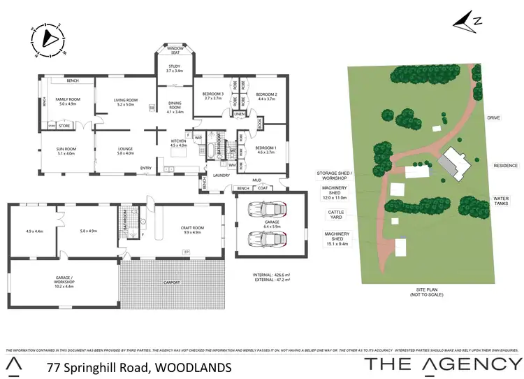 Floorplan of Homely rural property listing, 77 Springhill Road, Woodlands NSW 2575