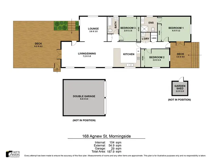Floorplan of Homely house listing, 168 Agnew Street, Morningside QLD 4170