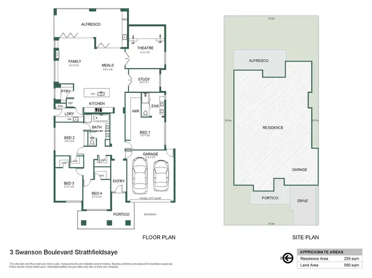 Floorplan of Homely house listing, 3 Swanson Boulevard, Strathfieldsaye VIC 3551