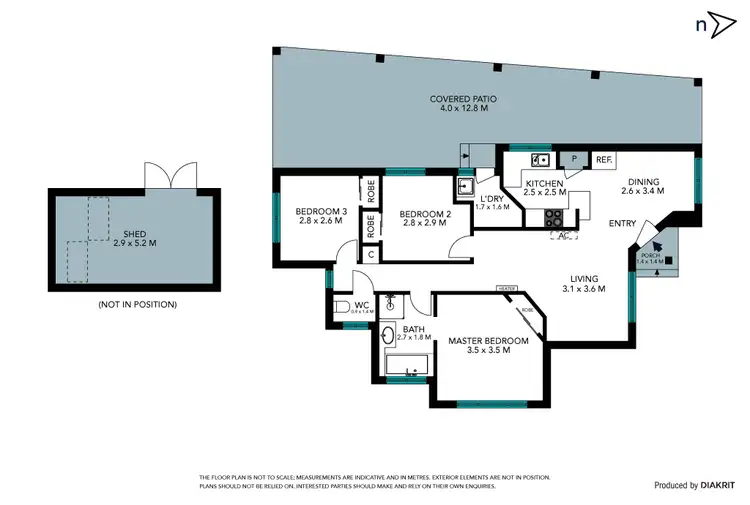 Floorplan of Homely house listing, 2 Howqua Court, Epping VIC 3076