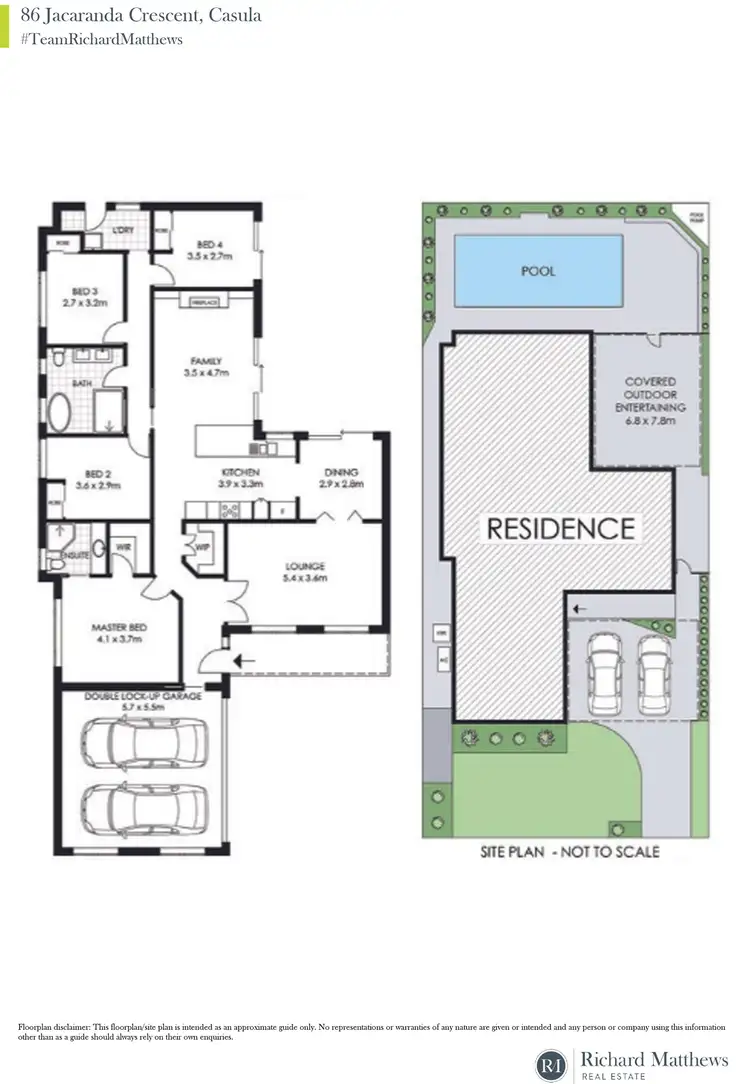 Floorplan of Homely house listing, 86 Jacaranda Crescent, Casula NSW 2170