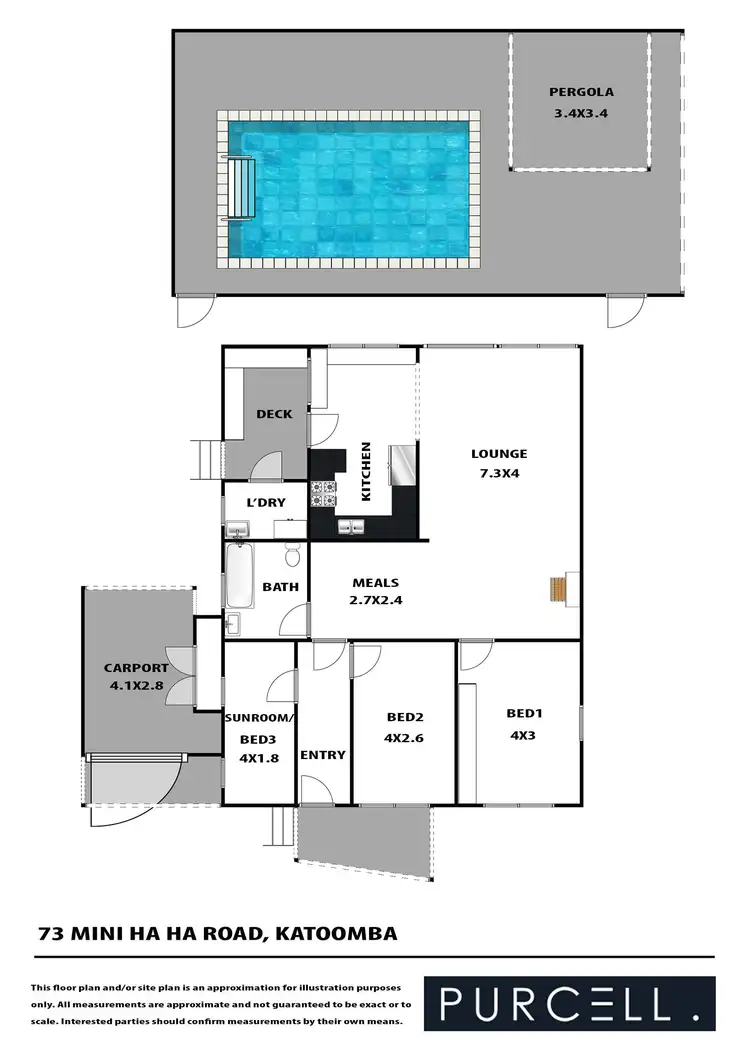 Floorplan of Homely house listing, 73 Minni Ha Ha Road, Katoomba NSW 2780