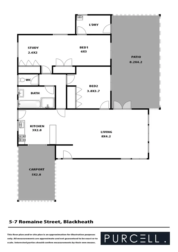 Floorplan of Homely house listing, 5-7 Romaine Street, Blackheath NSW 2785