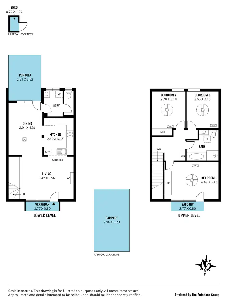 Floorplan of Homely townhouse listing, 11/29 Epstein Drive, Morphett Vale SA 5162