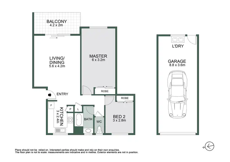 Floorplan of Homely apartment listing, 6/39 Noble Street, Clayfield QLD 4011