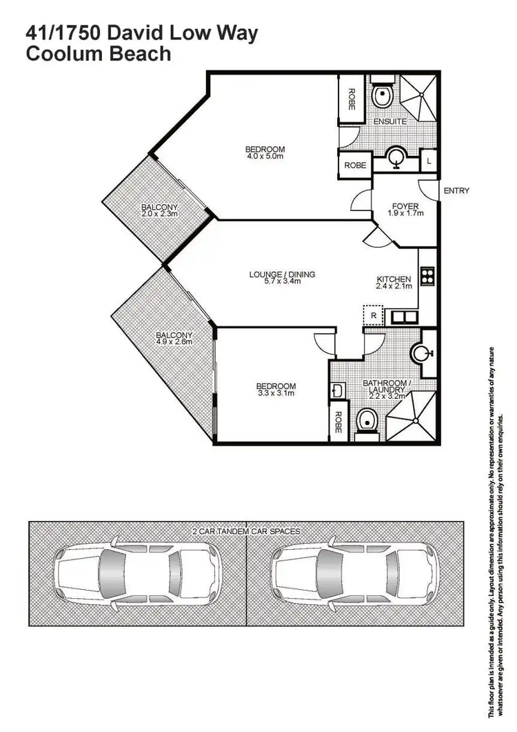 Floorplan of Homely unit listing, 41/1750-1764 David Low Way, Coolum Beach QLD 4573