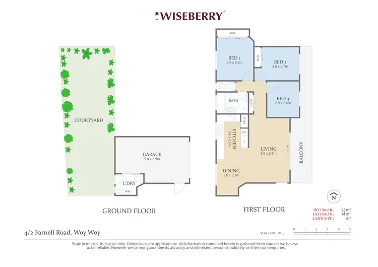 Floorplan of Homely unit listing, 4/2 Farnell Road, Woy Woy NSW 2256