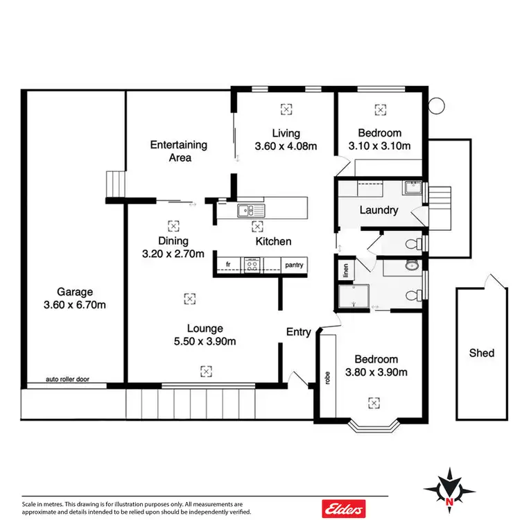 Floorplan of Homely house listing, 126 Seachange Village, 24 Gardiner Street, Goolwa SA 5214