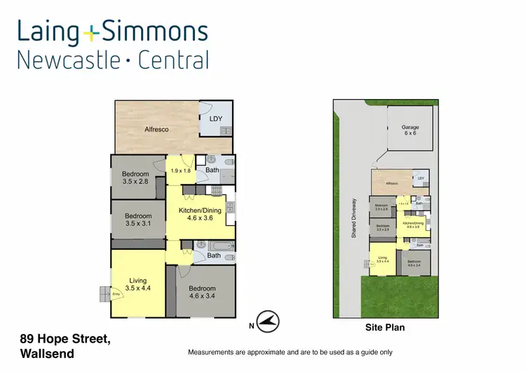 Floorplan of Homely house listing, 89 Hope Street, Wallsend NSW 2287