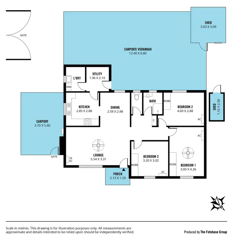 Floorplan of Homely house listing, 6 Beauford Avenue, Marion SA 5043