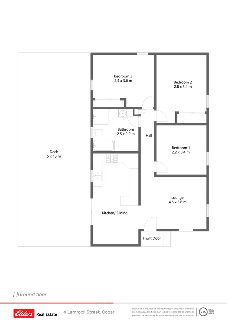 Floorplan of Homely house listing, 4 Lamrock Street, Cobar NSW 2835