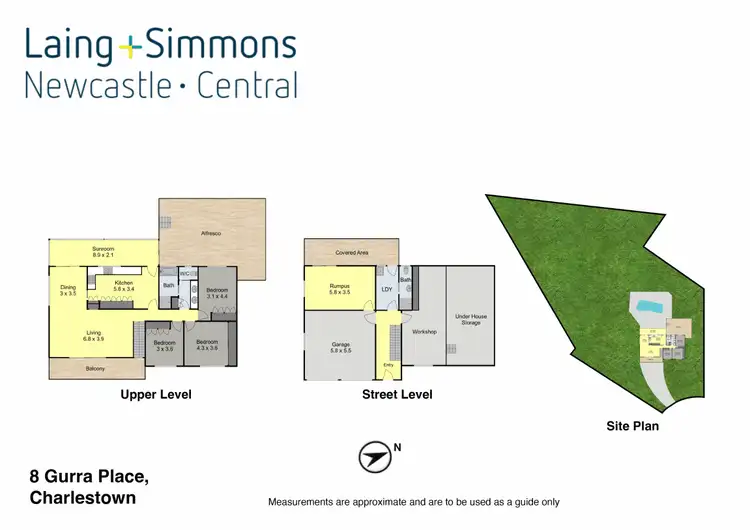 Floorplan of Homely house listing, 8 Gurra Place, Charlestown NSW 2290