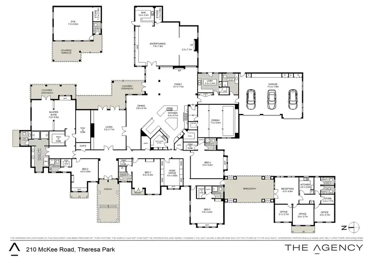 Floorplan of Homely rural property listing, 210 Mckee Road, Theresa Park NSW 2570