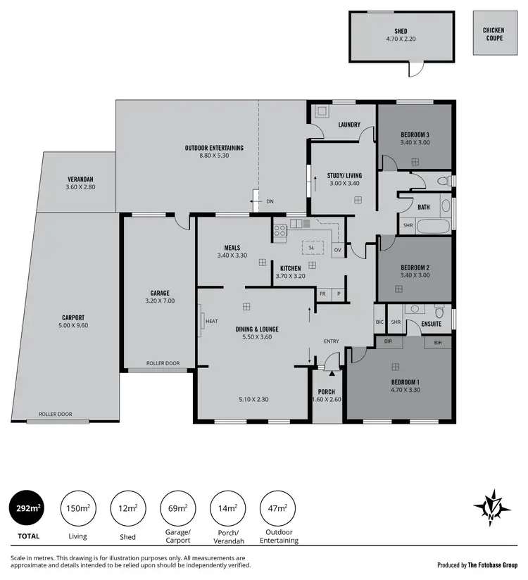 Floorplan of Homely house listing, 60 Solandra Crescent, Modbury North SA 5092