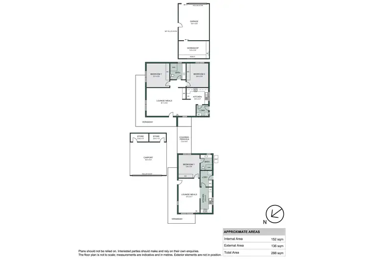 Floorplan of Homely house listing, 129 First Avenue, Joslin SA 5070