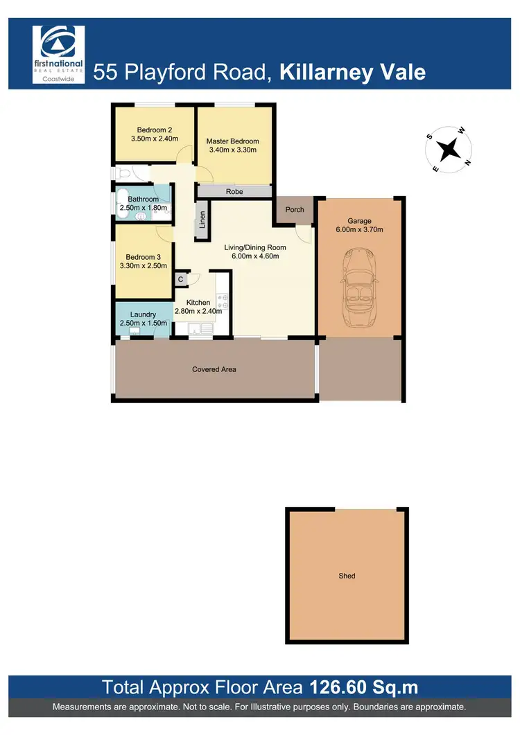 Floorplan of Homely house listing, 55 Playford Road, Killarney Vale NSW 2261
