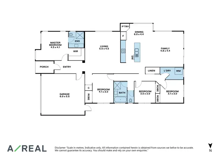 Floorplan of Homely house listing, 138 Bondi Parade, Point Cook VIC 3030