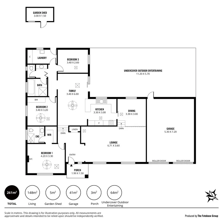 Floorplan of Homely house listing, 36 Nickel Drive, Aberfoyle Park SA 5159