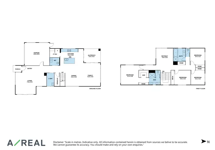 Floorplan of Homely house listing, 5 Nagle Drive, Point Cook VIC 3030
