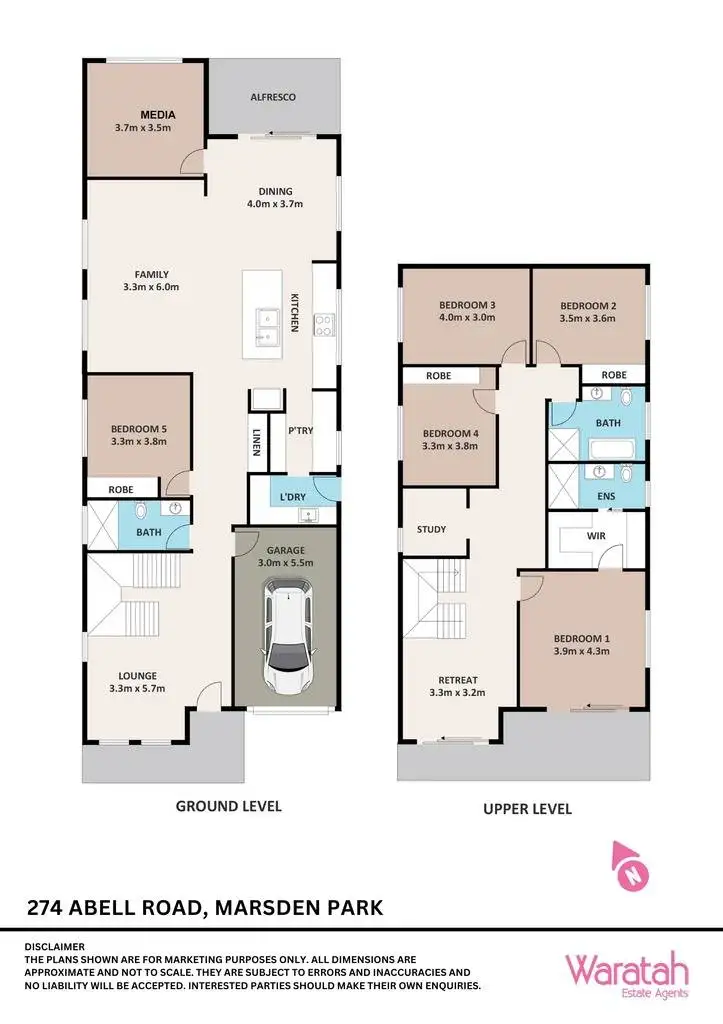 Floorplan of Homely house listing, 274 Abell Road, Marsden Park NSW 2765