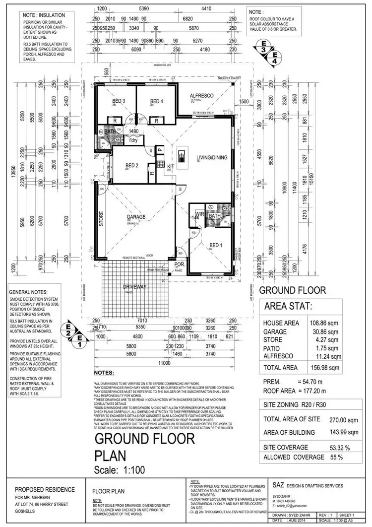 Floorplan of Homely house listing, 86A Harry Street, Gosnells WA 6110