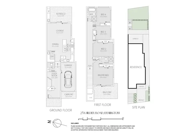 Floorplan of Homely semi-detached listing, 25A Hilder Road, Ermington NSW 2115