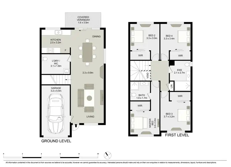 Floorplan of Homely townhouse listing, 18 Summerfield Avenue, Quakers Hill NSW 2763