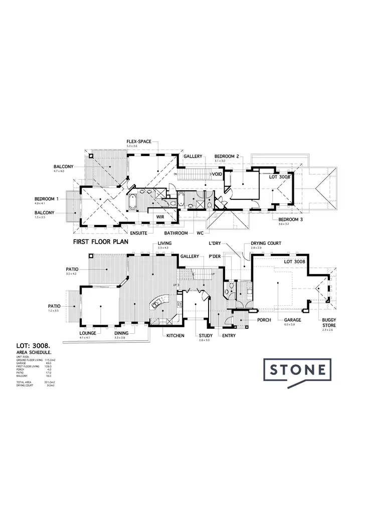 Floorplan of Homely house listing, 3007 The Boulevard, Carrara QLD 4211