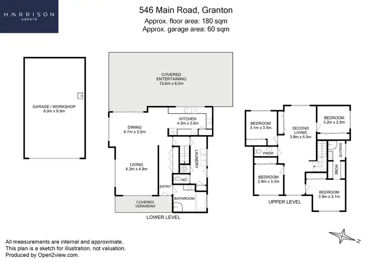 Floorplan of Homely house listing, 546 Main Road, Granton TAS 7030