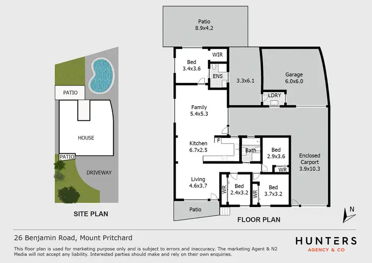 Floorplan of Homely house listing, 26 Benjamin Road, Mount Pritchard NSW 2170