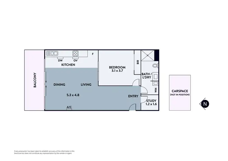 Floorplan of Homely apartment listing, 108/450 Bell Street, Preston VIC 3072