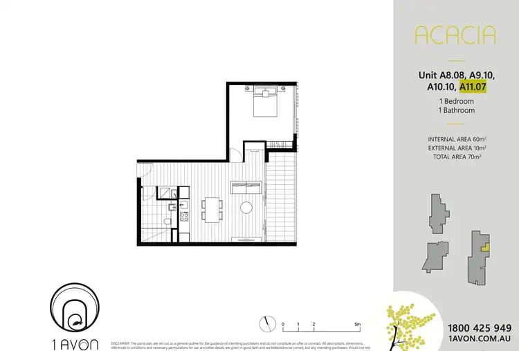 Floorplan of Homely apartment listing, A11.07/1 Avon Road, Pymble NSW 2073