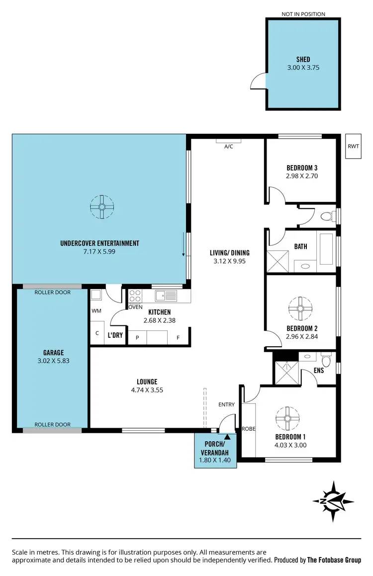 Floorplan of Homely house listing, 36 Sampson Crescent, Old Reynella SA 5161