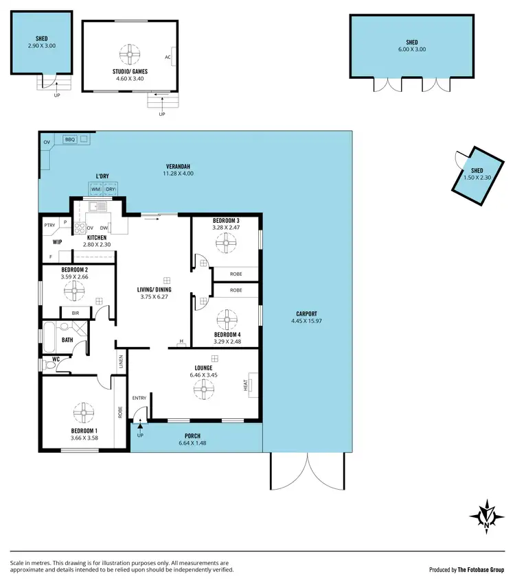 Floorplan of Homely house listing, 22 Nash Street, Happy Valley SA 5159