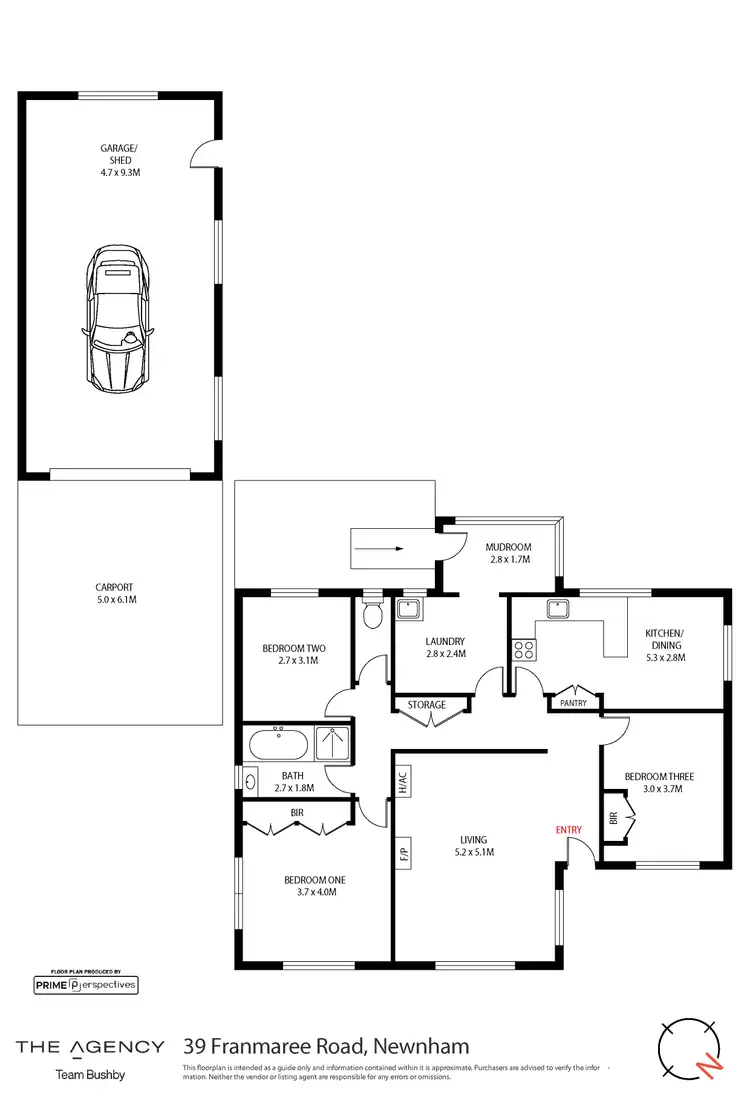 Floorplan of Homely house listing, 39 Franmaree Road, Newnham TAS 7248