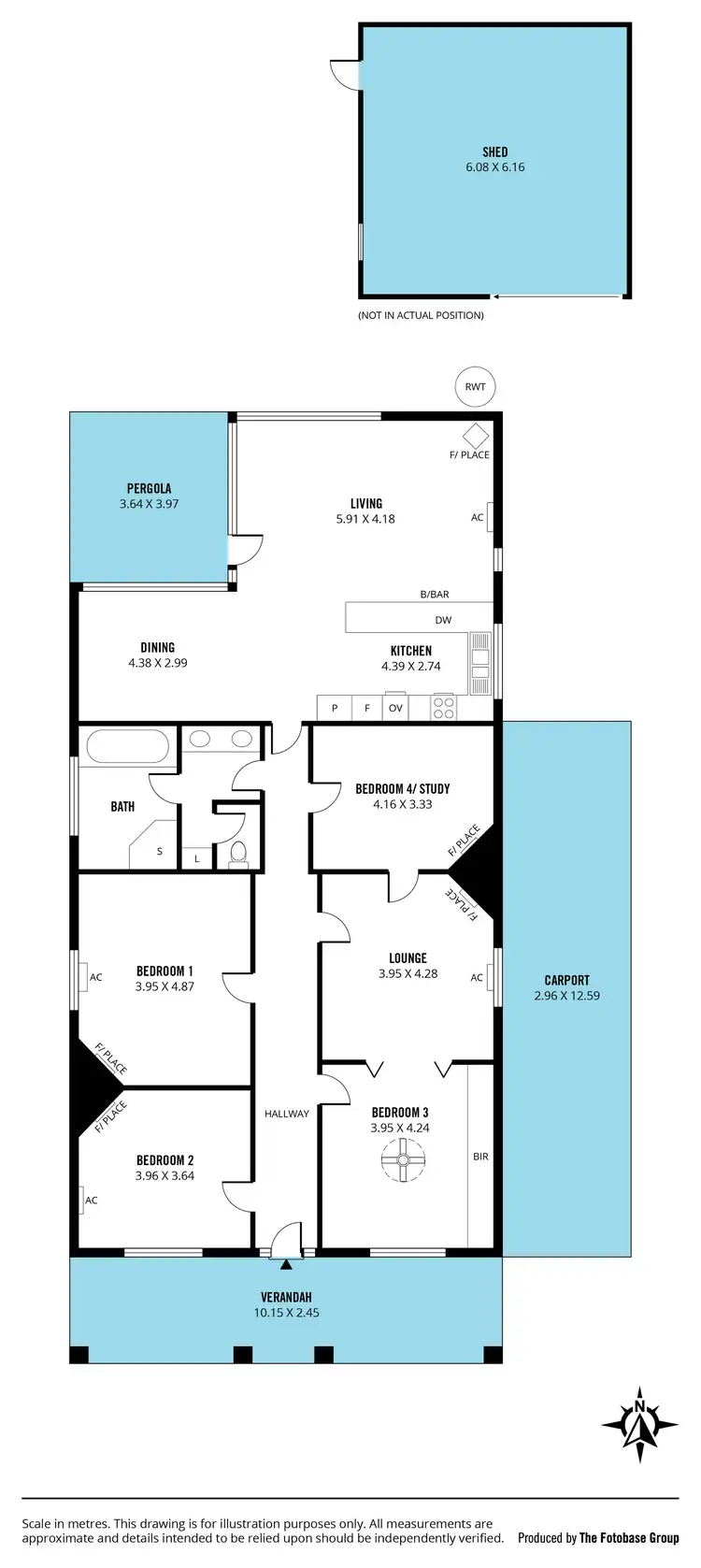 Floorplan of Homely house listing, 4 Old Beach Road, Brighton SA 5048