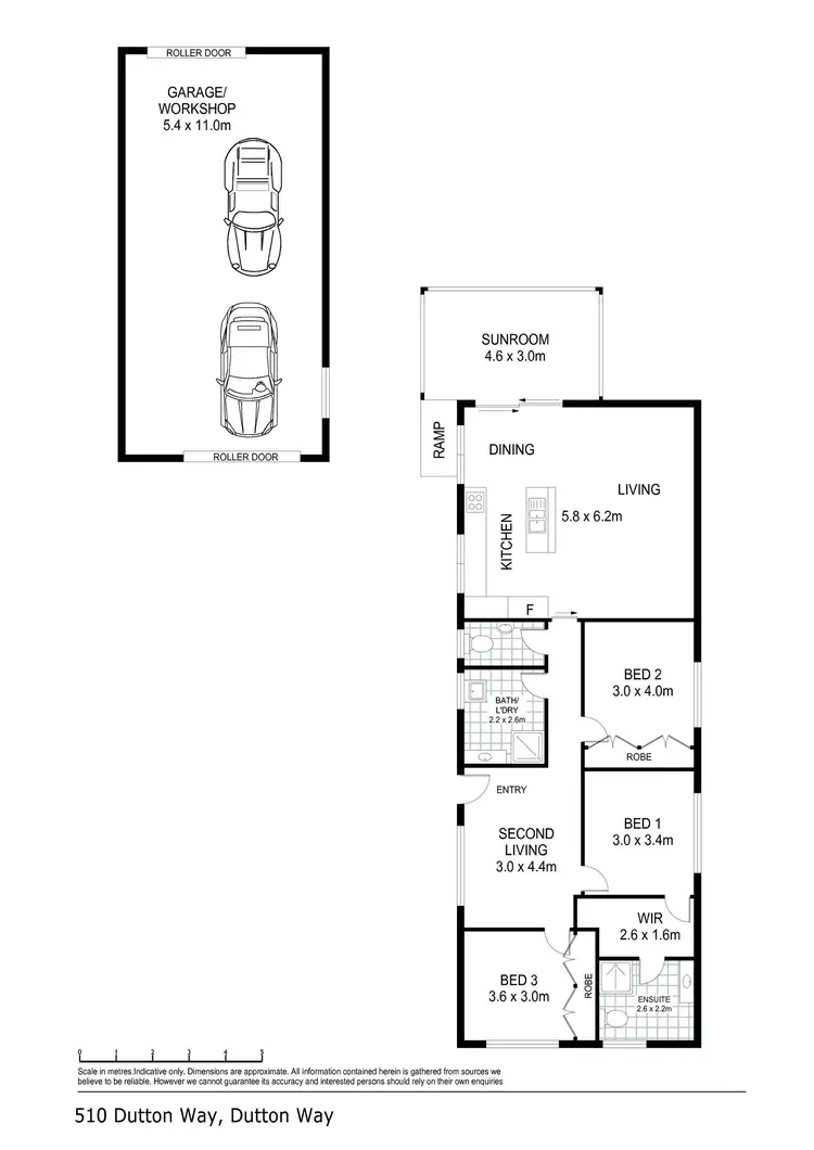 Floorplan of Homely house listing, 510 Dutton Way, Dutton Way VIC 3305