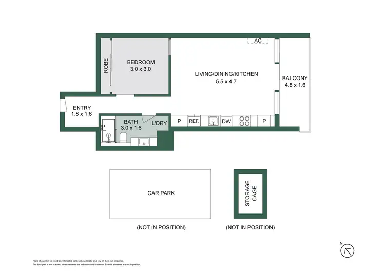 Floorplan of Homely apartment listing, 11/1-3 Carre Street, Elsternwick VIC 3185
