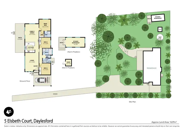 Floorplan of Homely house listing, 5 Elsbeth Court, Daylesford VIC 3460
